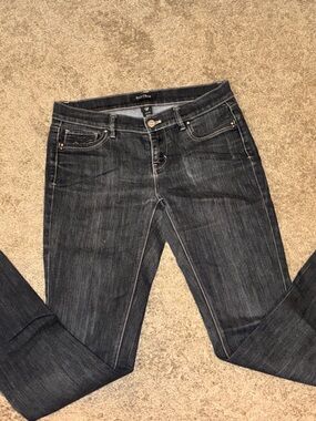 Dark Wash Straight Leg Jeans